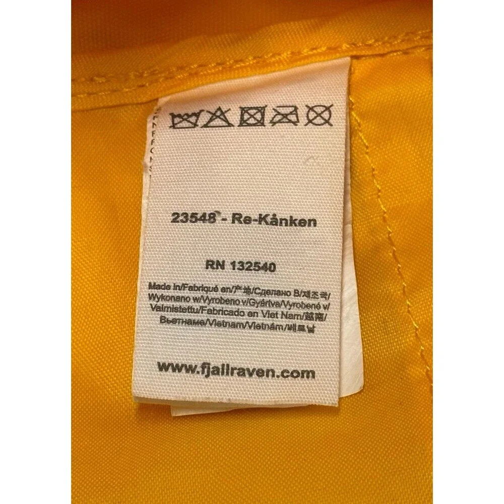 FJALLRAVEN KANKEN Backpack Sunflower Yellow (Bx 4)